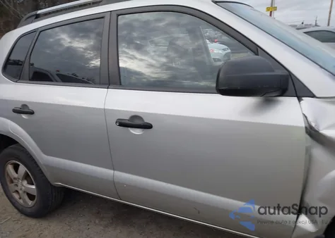 2008 Hyundai Tucson Gls из США, поврежденный, VIN KM8JM12B18U731453